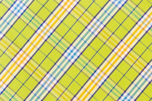 green gingham textile texture background