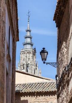 Old town of the medieval city of Toledo, Spain