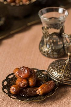arabic food ramadan with dates