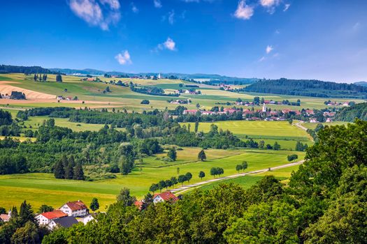 Picturesque scenery. An image of a colorful landscape in Baden-Württemberg, Germany