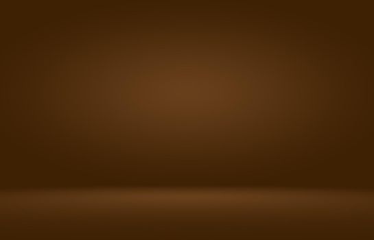 Abstract Smooth Brown wall background layout design,studio,room,web template,Business report with smooth circle gradient color.