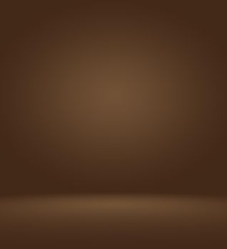 Gradient smooth brown and black abstract background.