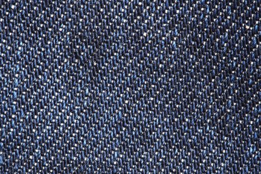 Close up of blue jeans texture background