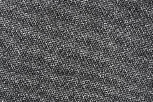 Close up of black jeans texture background