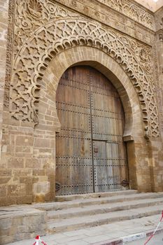 Gate of Kasbah of the Udayas in Rabat City, Morocco