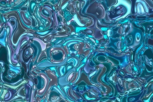 Abstract textural multi-colored liquid background. Design, art