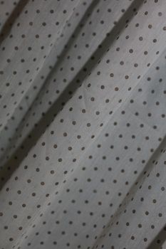 Curtain textile with block dots in white background modern home decor high quality big size print