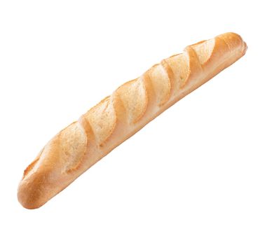 Isolated fresh bakery food on a white background