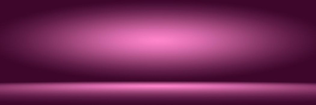 Studio Background Concept - abstract empty light gradient purple studio room background for product. Plain Studio background