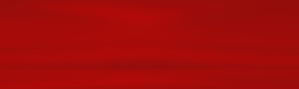 Abstract red light studio background with gradient