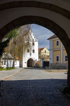 Trebon town, Southern Bohemia, Czech Republic