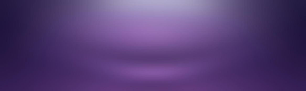 Studio Background Concept - abstract empty light gradient purple studio room background for product. Plain Studio background