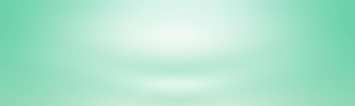 Luxury plain Green gradient abstract studio background empty room with space for your text and picture.