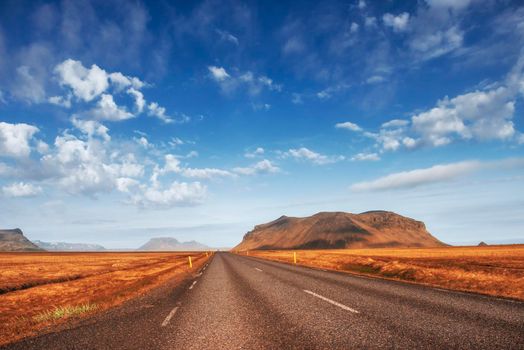 Beautiful road in mountains. Carpathian Ukraine Europe