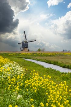 Windmill Broekmolen, Molenlanden - Nieuwpoort, The Netherlands