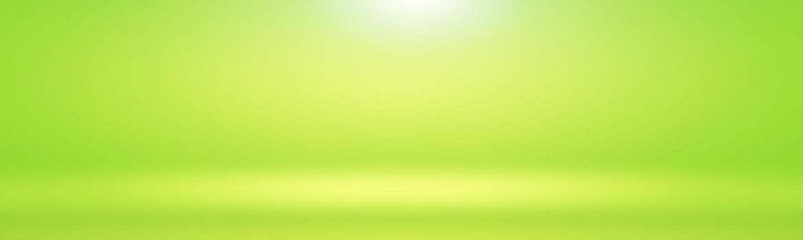 Luxury plain Green gradient abstract studio background empty room with space for your text and picture.