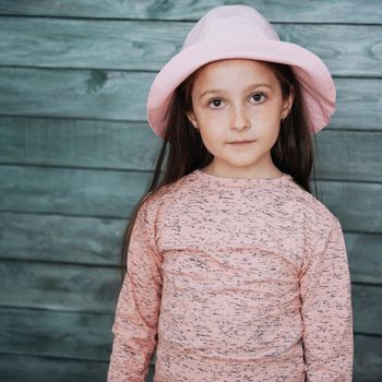 Cute girl posing for the camera Ukraine. Europe