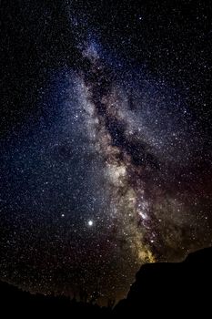 Milky Way rising in a Colorado Sky