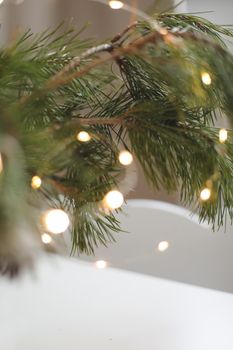 Christmas and New Year holiday background. High quality photo