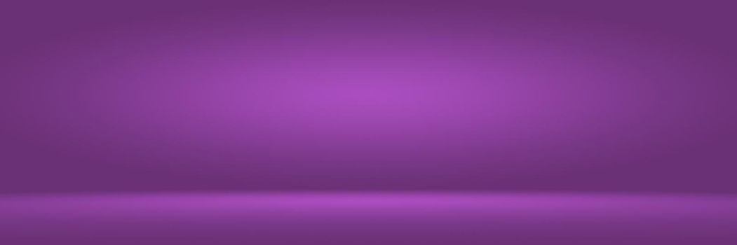 Studio Background Concept - abstract empty light gradient purple studio room background for product. Plain Studio background