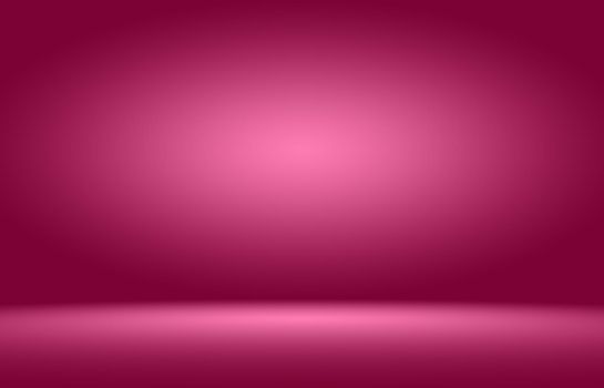 Abstract empty smooth light pink studio room background, Use as montage for product display,banner,template