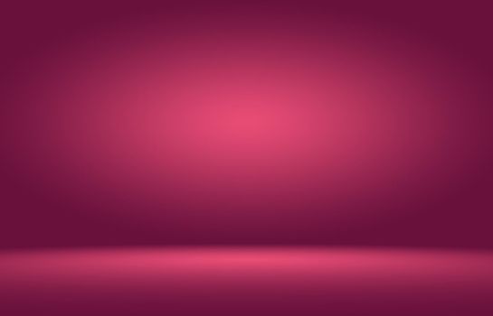 Abstract empty smooth light pink studio room background, Use as montage for product display,banner,template