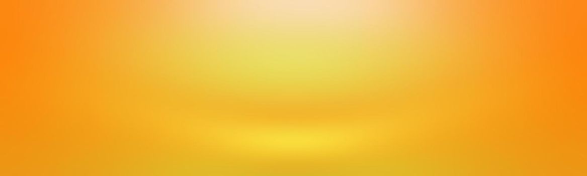 Abstract Luxury Gold yellow gradient studio wall, well use as background,layout,banner and product presentation