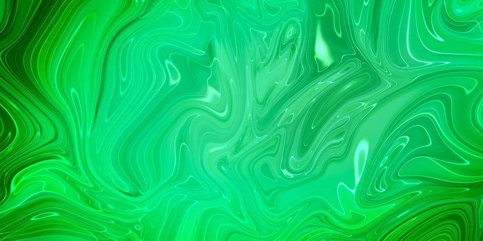 Transparent Green creativity, modern art. Ink colors are amazingly bright, luminous, translucent, free-flowing, and dry quickly. Natural pattern, luxury. Abstract artwork, trendy style.