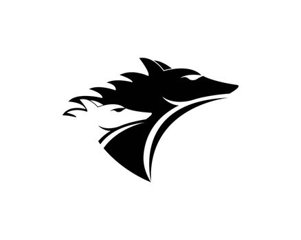 Wolf Logo Template vector icon