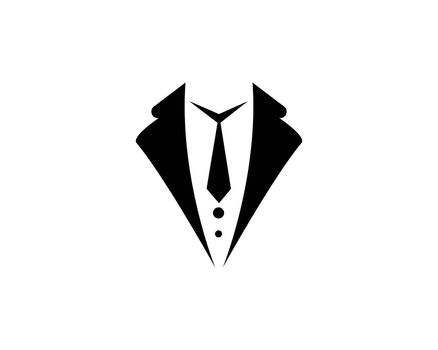 Tuxedo logo vector icon template