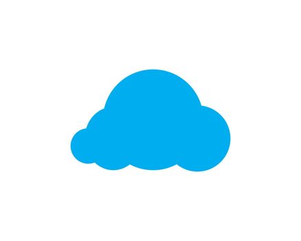 cloud logo vector icon template