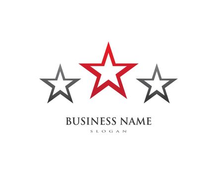 Star Logo Template vector icon illustration design