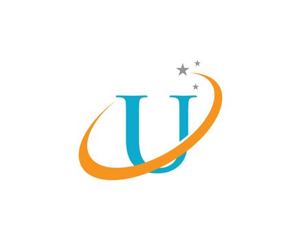 U Letter Logo Business Template Vector icon