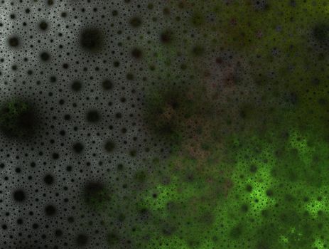 Imaginatory lush fractal texture image abstract background
