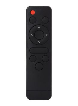 remote control for a TV or other household appliances isolated on a white background