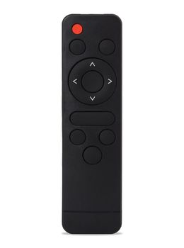 remote control for a TV or other household appliances isolated on a white background