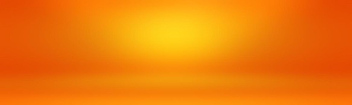 Abstract Orange background layout design,studio,room, web template ,Business report with smooth circle gradient color