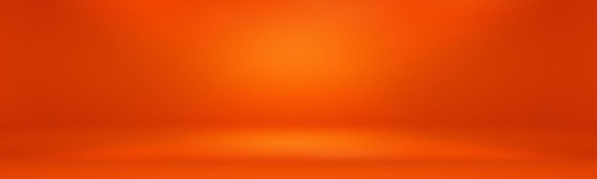 Abstract Orange background layout design,studio,room, web template ,Business report with smooth circle gradient color