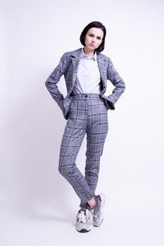 woman manager in office suit, formal dress code. High quality photo