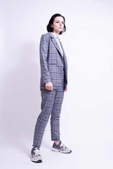 woman manager in office suit, formal dress code. High quality photo