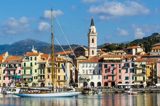 dock of Imperia in Liguria