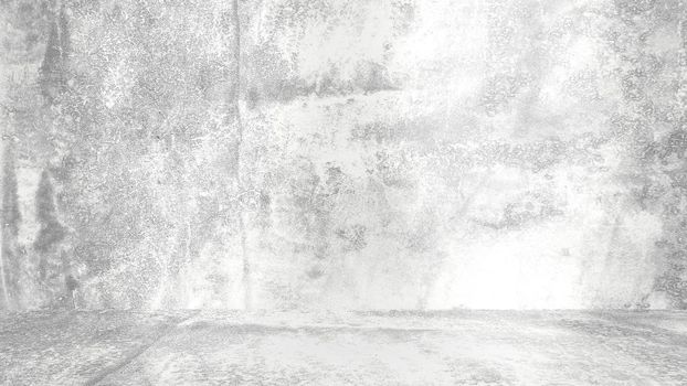 Grungy white background of natural cement or stone old texture as a retro pattern wall. Conceptual wall banner, grunge, material,or construction