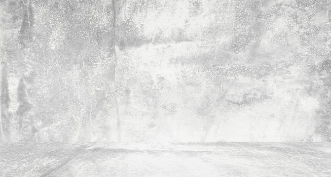 Grungy white background of natural cement or stone old texture as a retro pattern wall. Conceptual wall banner, grunge, material,or construction