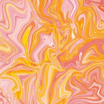 Liquid marbling paint texture background. Fluid painting abstract texture, Intensive color mix wallpaper