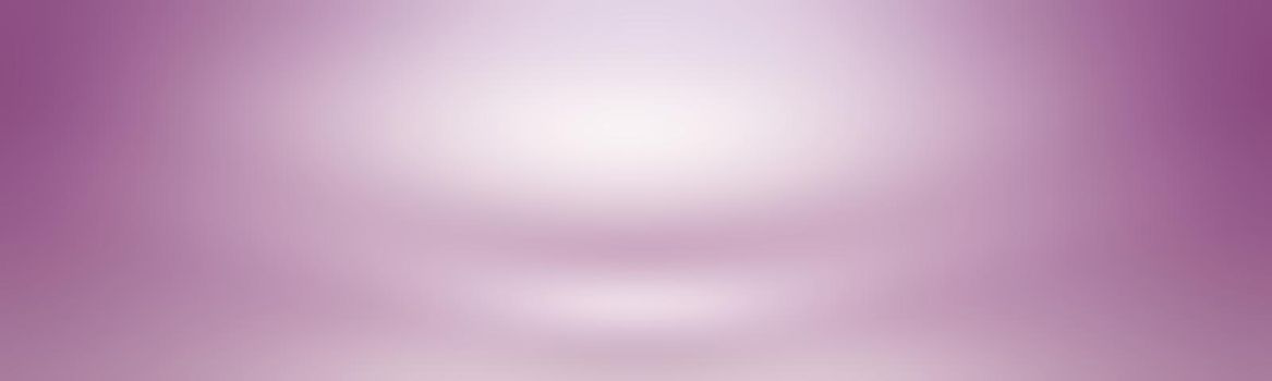 Studio Background Concept - abstract empty light gradient purple studio room background for product. Plain Studio background