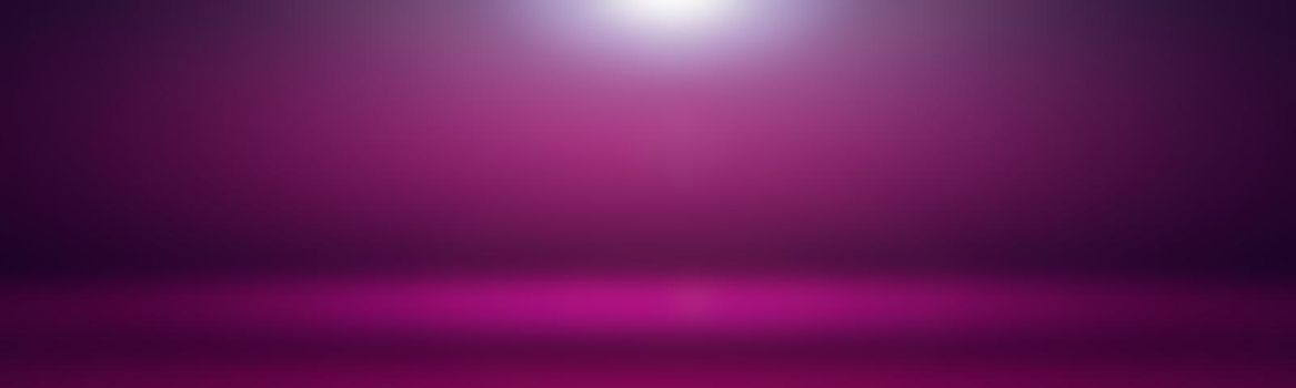 Studio Background Concept - abstract empty light gradient purple studio room background for product. Plain Studio background