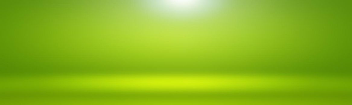 Luxury plain Green gradient abstract studio background empty room with space for your text and picture.