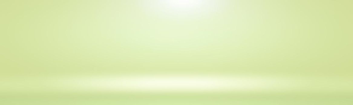 Luxury plain Green gradient abstract studio background empty room with space for your text and picture.