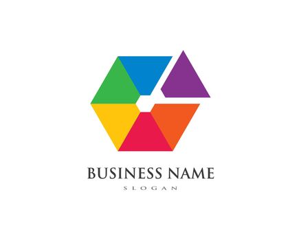 Business Finance professional logo template vector icon