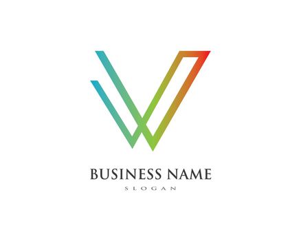 V Letter Logo Business Template Vector icon